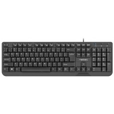 Teclado natec trout slim negro