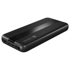 POWER BANK NATEC TREVI SLIM 10.000 mAh 2xUSB 2.1A 1xUSB-C NEGRO