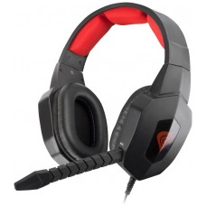 AURICULARES GAMING GENESIS ARGON 400 NEGRO ROJO