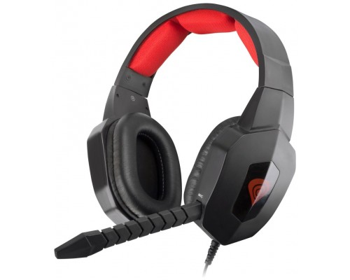 AURICULARES GAMING GENESIS ARGON 400 NEGRO ROJO