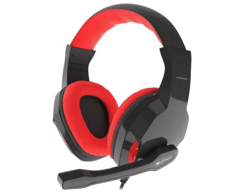 Auriculares gaming genesis argon 100 rojos