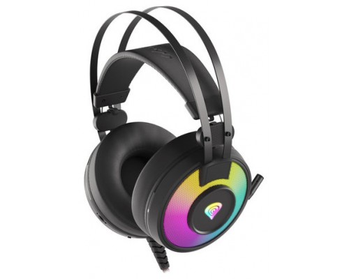 AURICULARES GAMING GENESIS NEON 600 NEGRO RGB