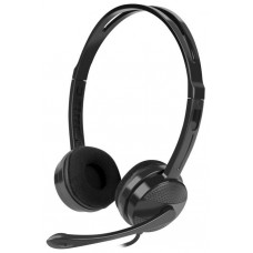 Auriculares natec canary con microfono negros