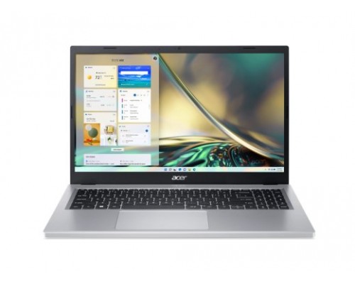 Acer Aspire 3 A315-24P-R202 7320U Portátil 39,6 cm (15.6") Full HD AMD Ryzen™ 3 8 GB LPDDR5-SDRAM 256 GB SSD Wi-Fi 6 (802.11ax) Windows 11 Home Plata