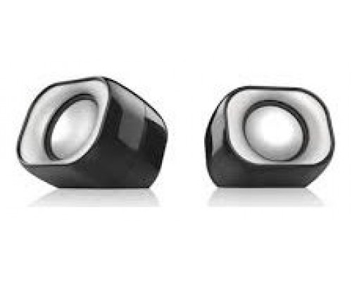 ALTAVOCES PC NILOX 2.0 2W NEGRO