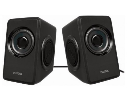 ALTAVOCES PC NILOX 2.0 10W NEGRO