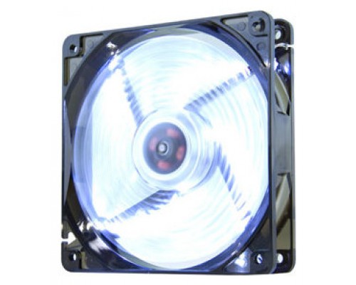 VENTILADOR CAJA NOX COOL FAN LED 120MM NEGRO LED BLANCO