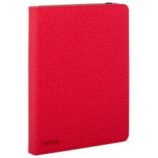 FUNDA CON TECLADO NILOX USB 10.5" ROJO