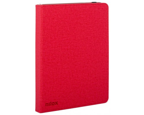 FUNDA CON TECLADO NILOX USB 10.5" ROJO