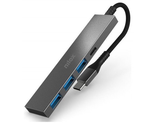 DOCKING STATION NILOX TIPO C A 3 x USB 3.0 1x TIPO C