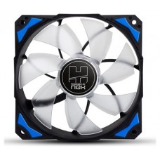 VENTILADOR CAJA NOX HUMMER H-FAN LED 120MM NEGRO LED AZUL