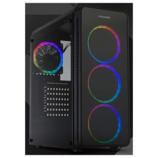 CAJA NOX HUMMER TGM RAINBOW ATX 1XUSB3.0 2XUSB2.0 NEGRO RGB