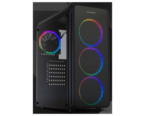 CAJA NOX HUMMER TGM RAINBOW ATX 1XUSB3.0 2XUSB2.0 NEGRO RGB