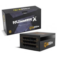 NOX HUMMER X 850W PLUS GOLD unidad de fuente de alimentación 24-pin ATX Negro