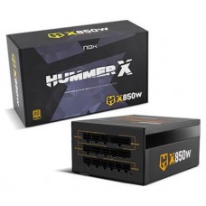 NOX HUMMER X 850W PLUS GOLD unidad de fuente de alimentación 24-pin ATX Negro