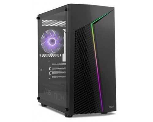 CAJA NOX INFINITY RGB M-ATX CHASSIS MINITORRE NEGRO