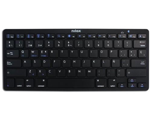 TECLADO NILOX BLUETOOTH BLACK