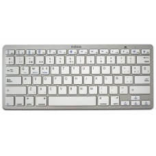 TECLADO NILOX BLUETOOTH SILVER