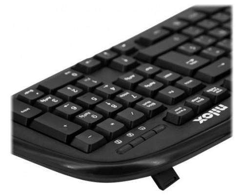 TECLADO MULTIMEDIA NILOX USB NEGRO