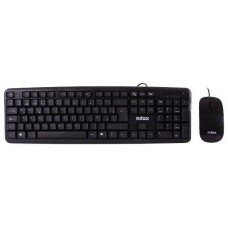 COMBO TECLADO + RATON FLAT NILOX USB NEGRO