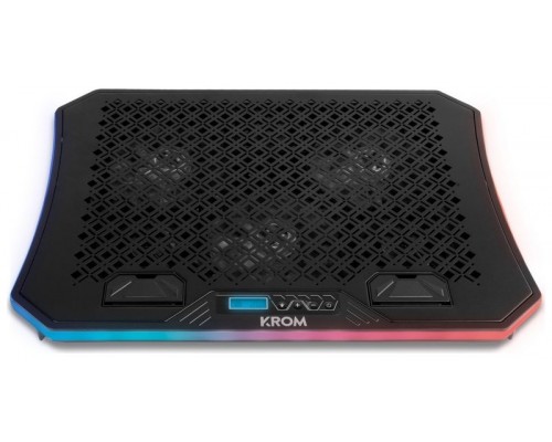 KROM Soporte KOOLER RGB LAPTOP COOLING Soporte