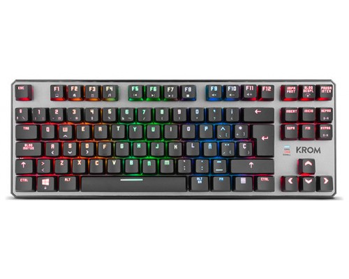 Teclado gaming krom kernel tkl rgb