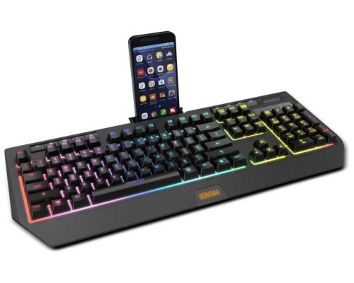 Teclado gaming krom kuma rgb semi