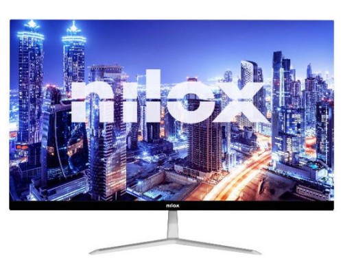 MONITOR NILOX NXM24FHD01 23,8" LED FHD HDMI VGA NEGRO PLATA