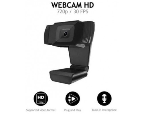 WEBCAM NXWC02 NILOX HD 720P CON MICROFONO ENFOQUE FIJO