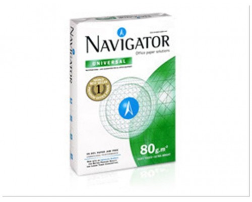 Pack de 5. PAQUETE 500H PAPEL 80GR A4 NAVIGATOR CIE169 108805 [min5]