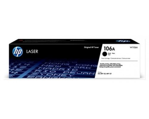 HP 106A TONER HP106A NEGRO (W1106A)