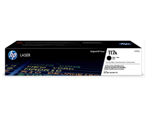 HP 117A TONER HP117A NEGRO (W2070A)