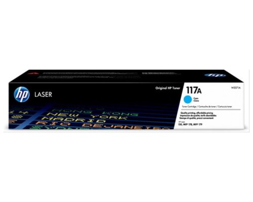 HP 117A TONER HP117A CIAN (W2071A)