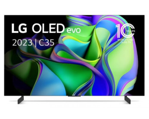 LG OLED evo OLED42C35LA Televisor 106,7 cm (42") 4K Ultra HD Smart TV Wifi Negro