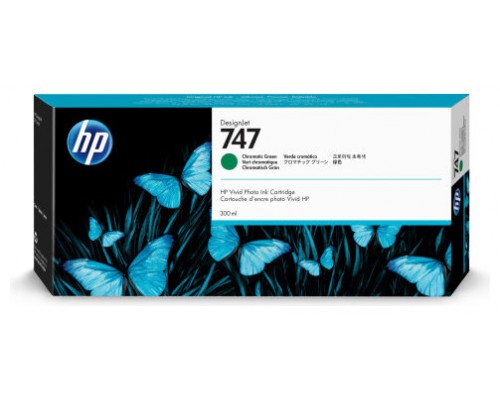 HP 747 300ML TINTA VERDE CROMATICO