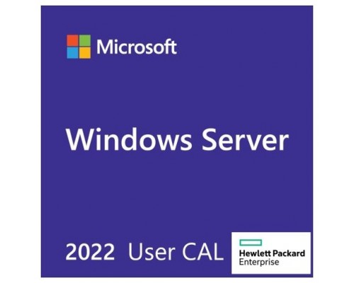 HPE MS WS22 5Usr CAL WW LTU - HPE MS WS22 5Usr CAL WW LTU