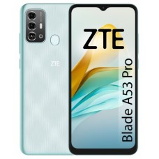 ZTE BLADE A 53 PRO VERDE 4G / 6,52 HD+ / OC 1,6GHZ /64GB ROM / 13 + 2MP / 5000MAH