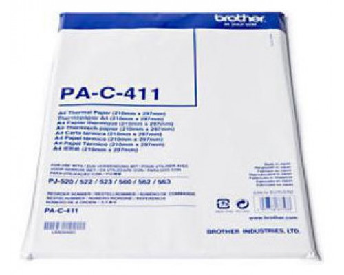 Papel termico brother pac411 a4 100