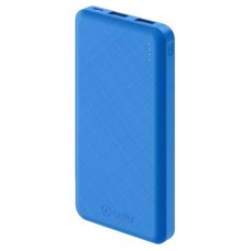 CELLY POWER BANK ENERGY 10A 2USB SALIDA 2 1A AZUL