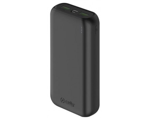 POWERBANK 20000 MAH 2 USB NEGRO