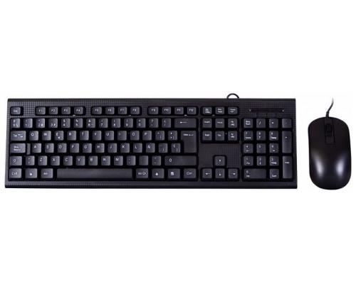 Kit teclado + raton pc case