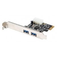 Tarjeta pci lanberg express 2x usb