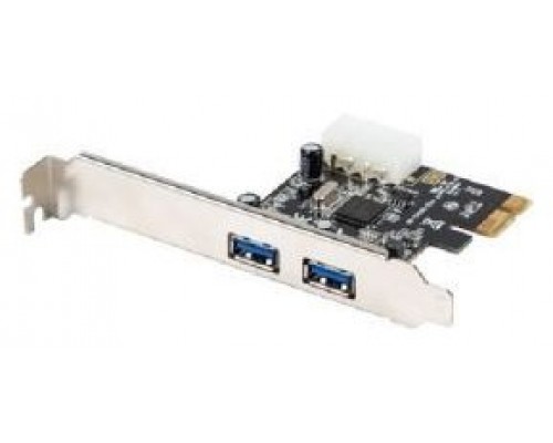 Tarjeta pci lanberg express 2x usb