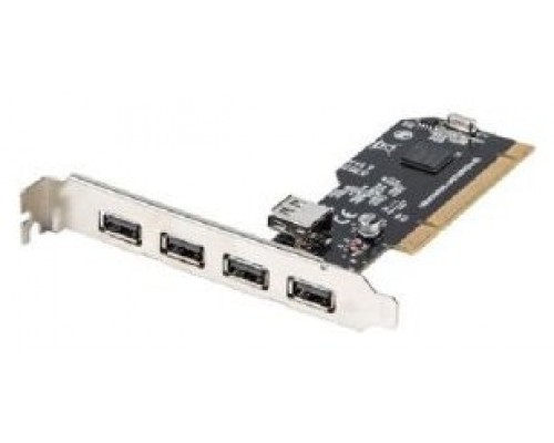 TARJETA PCI LANBERG 4X USB2.0 EXTERNOS + 1X USB2.0 INTERNO