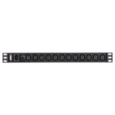 Aten PE0112G unidad de distribución de energía (PDU) 1U Negro 12 salidas AC