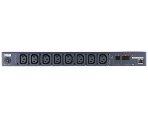 Aten PE6108G unidad de distribución de energía (PDU) 1U Negro 8 salidas AC