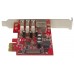 PCI-E HUB USB 3.0 COMBO DE RED