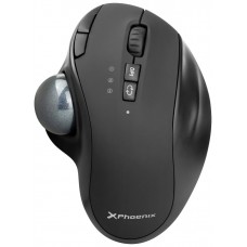 Ratón inalámbrico ergonómico trackball