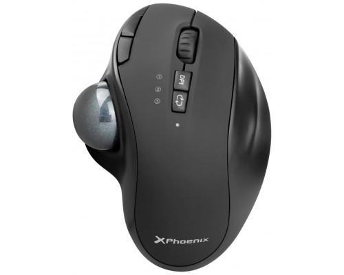 Ratón inalámbrico ergonómico trackball