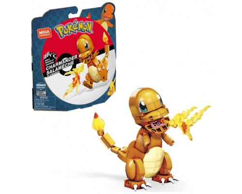 Figura mattel mega construx pokemon charmander